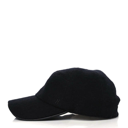 Hermes Cashmere Silk Cap 58 Black 4 of 7