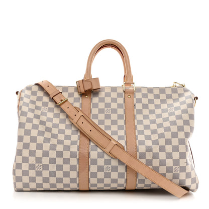 Louis Vuitton Damier Azur Keepall Bandouliere 45 1 of 11