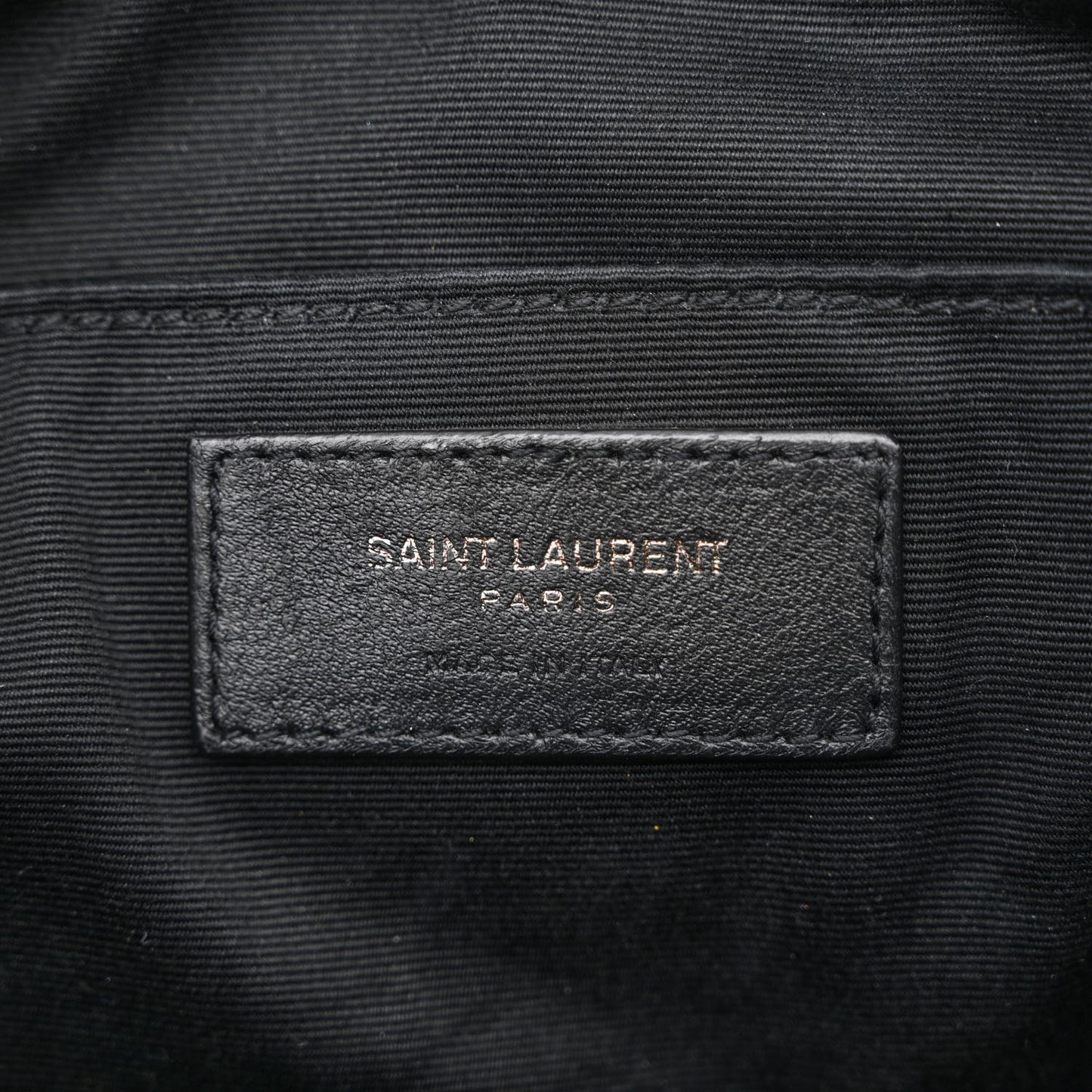 Calfskin Matelasse Monogram Lou Camera Bag Black