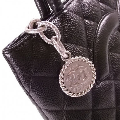 Chanel Caviar Medallion Tote Black 8 of 12