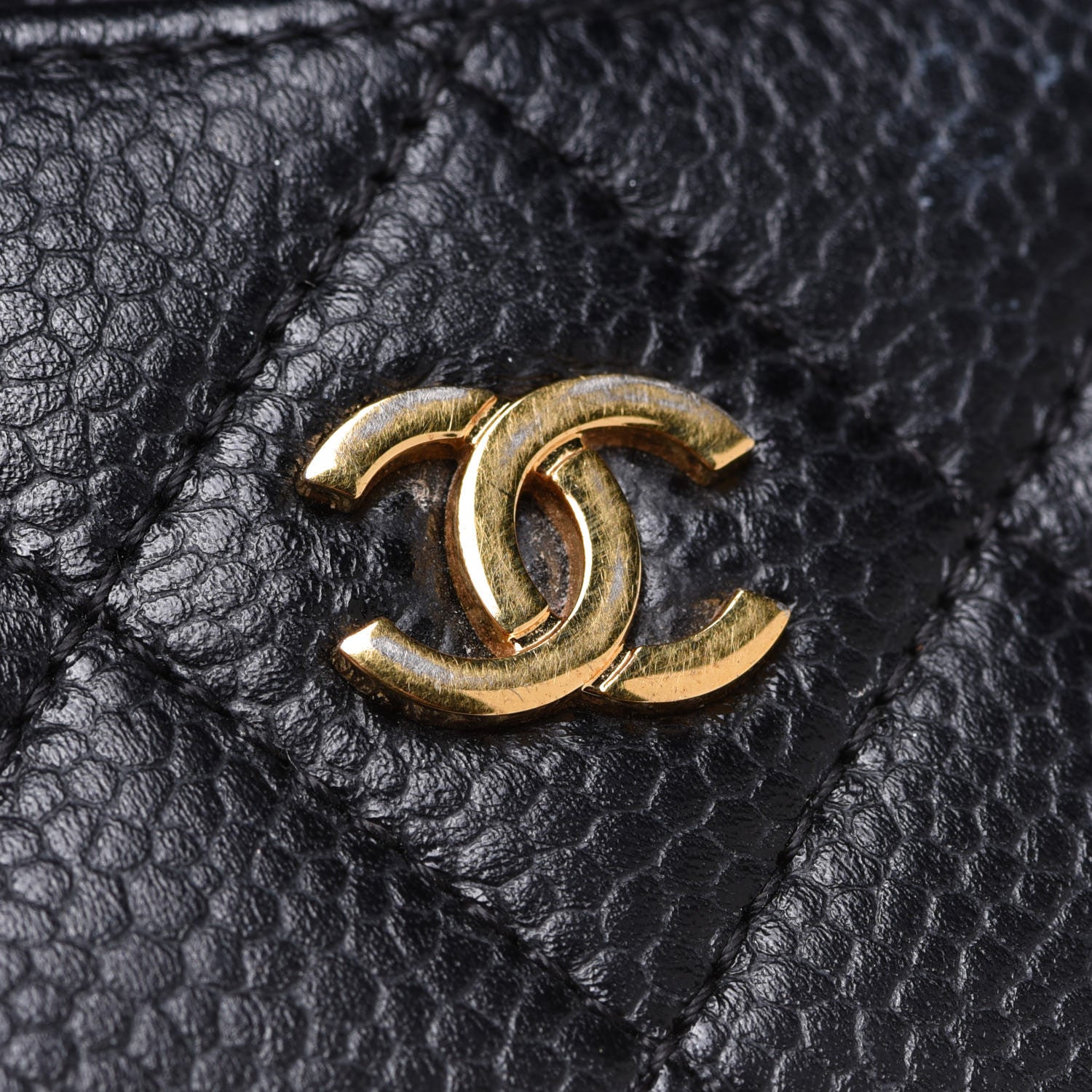 Chanel Caviar Quilted Card Holder Black 8 of 14