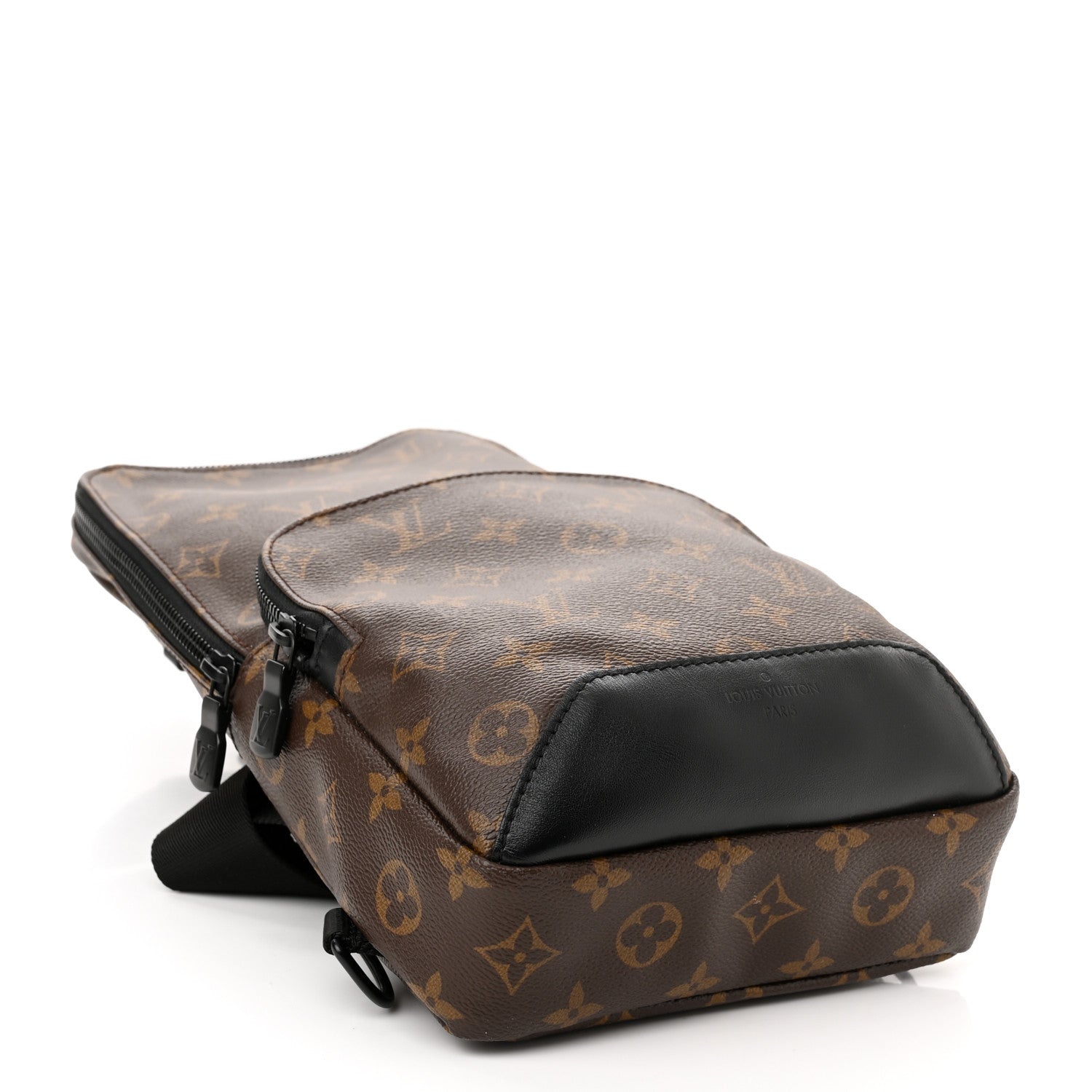 Louis Vuitton Monogram Macassar Avenue Sling Bag 4 of 10