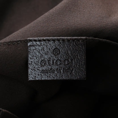 Gucci GG Monogram Medium Web Handle Vertical Tote Dark Brown 6 of 10