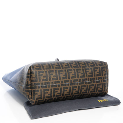 Fendi Zucca Spalmati Ombre Large Roll Tote Tobacco Nebula 4 of 13