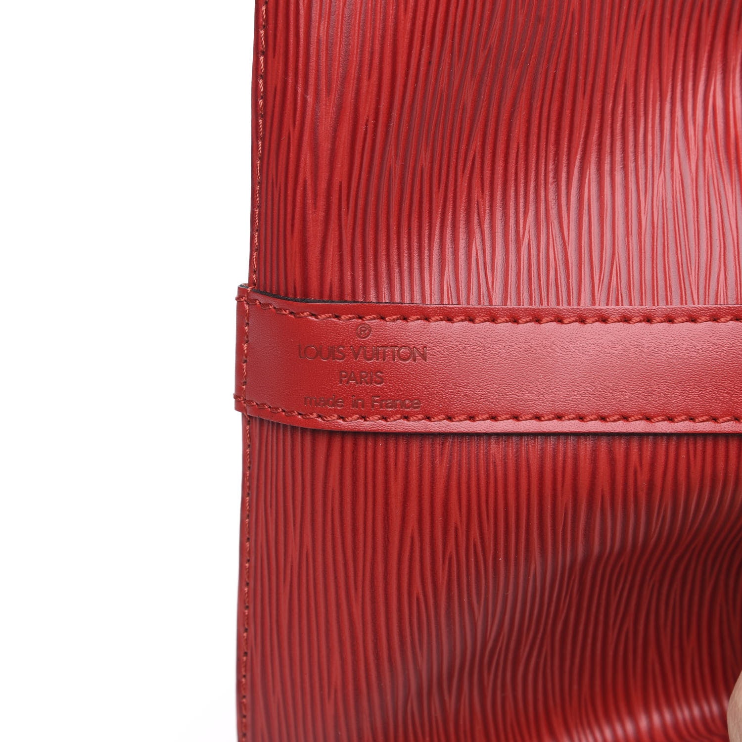 Louis Vuitton Epi Petit Noe Castillan Red 8 of 12