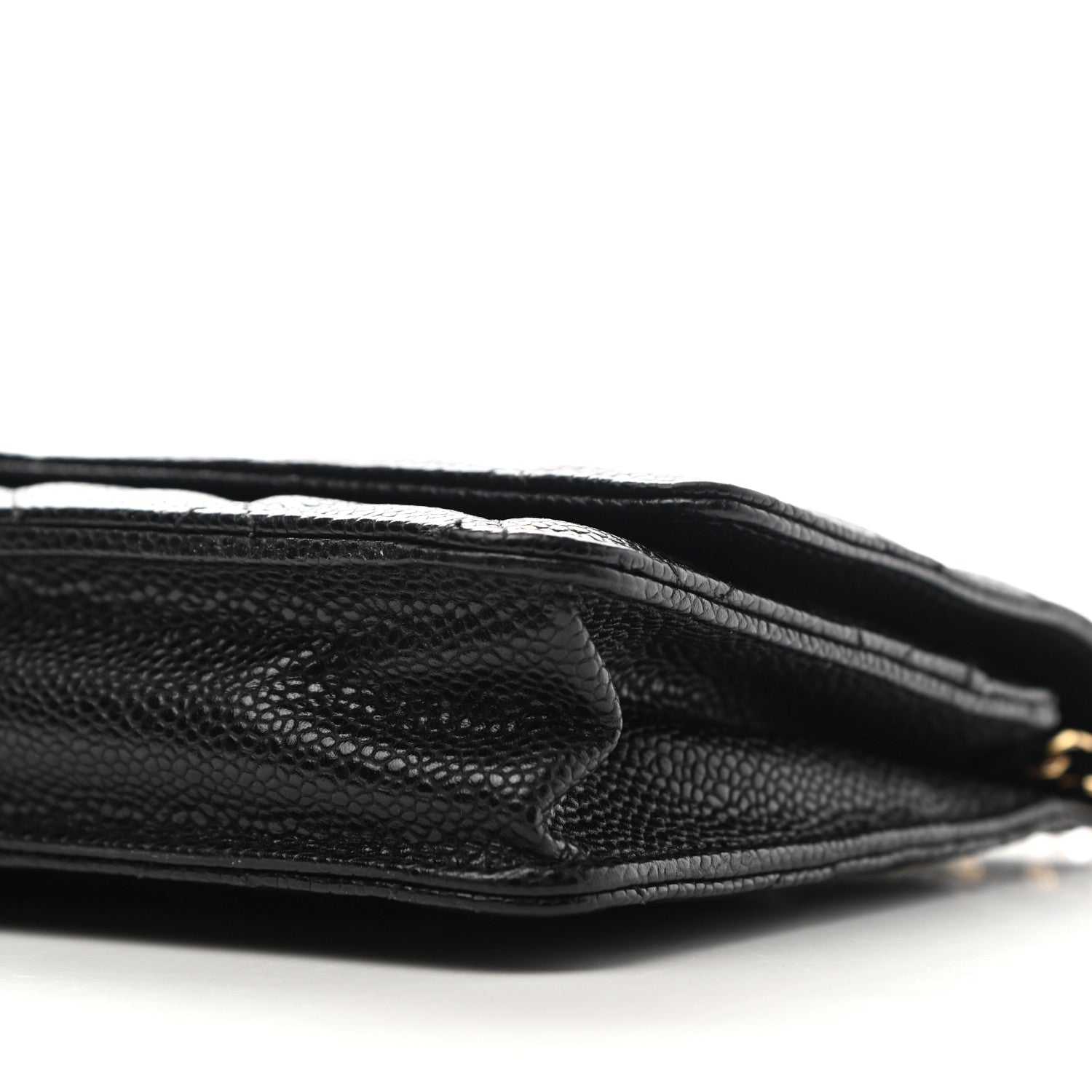 Chanel Caviar Quilted Wallet On Chain WOC Black 11 of 13