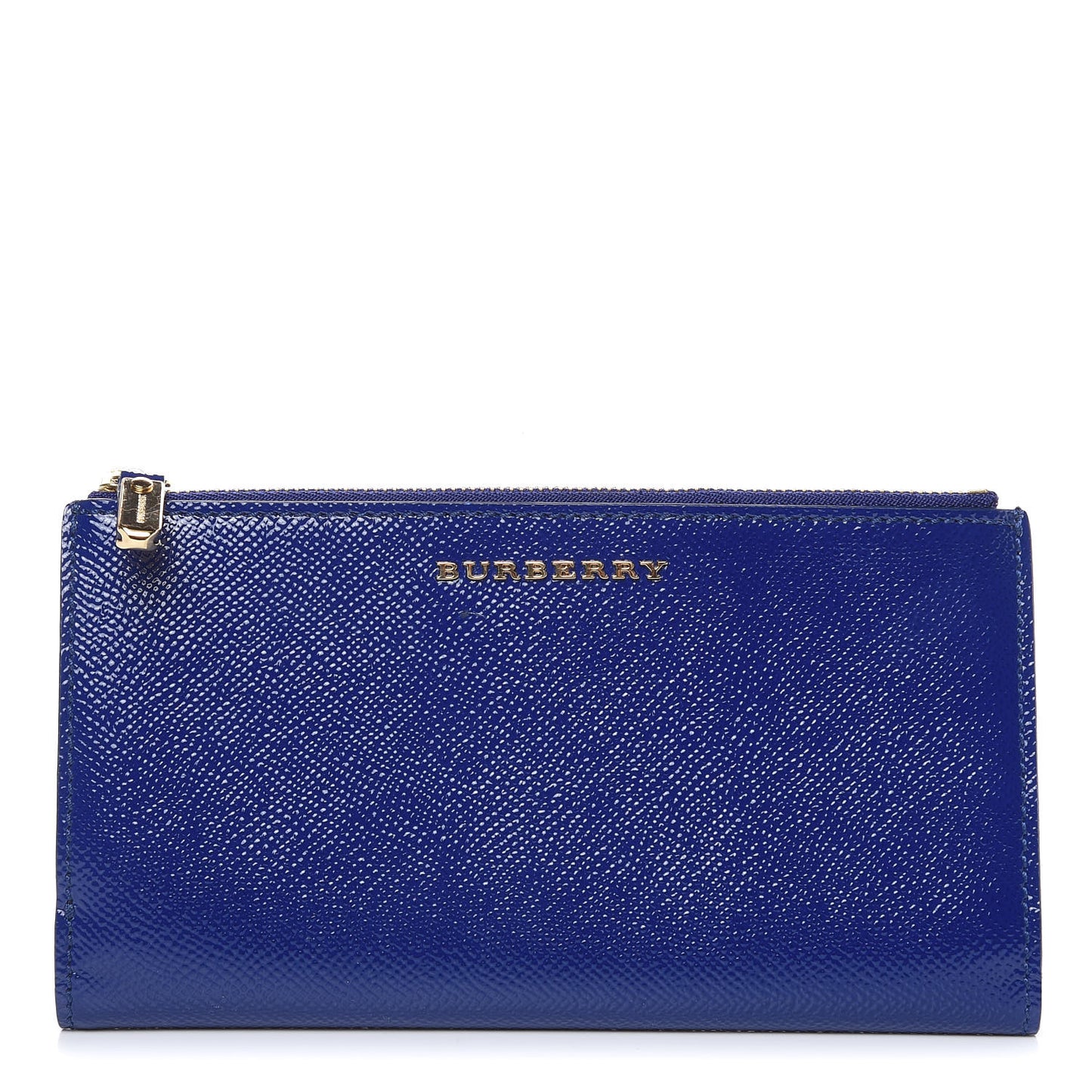 Patent Constantine Continental Wallet Blue
