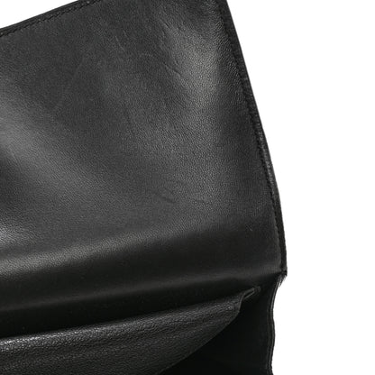 Hermes Chevre Mysore Verrou Clutch Black 10 of 14
