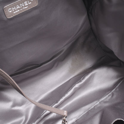 Chanel Leather Mademoiselle Lock Large Shopper Tote Grey 5 of 7