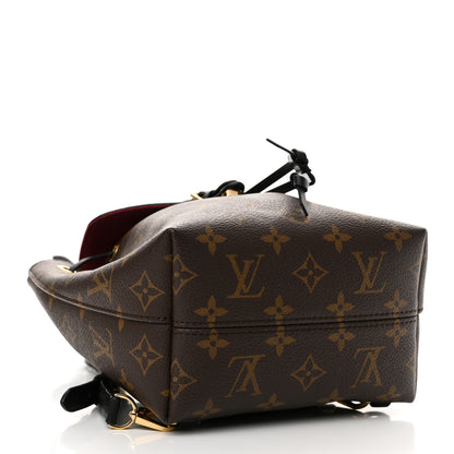 Louis Vuitton Monogram BB Montsouris NM Backpack Black 4 of 11