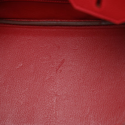 Hermes Togo Birkin 30 Rouge Casaque 13 of 19