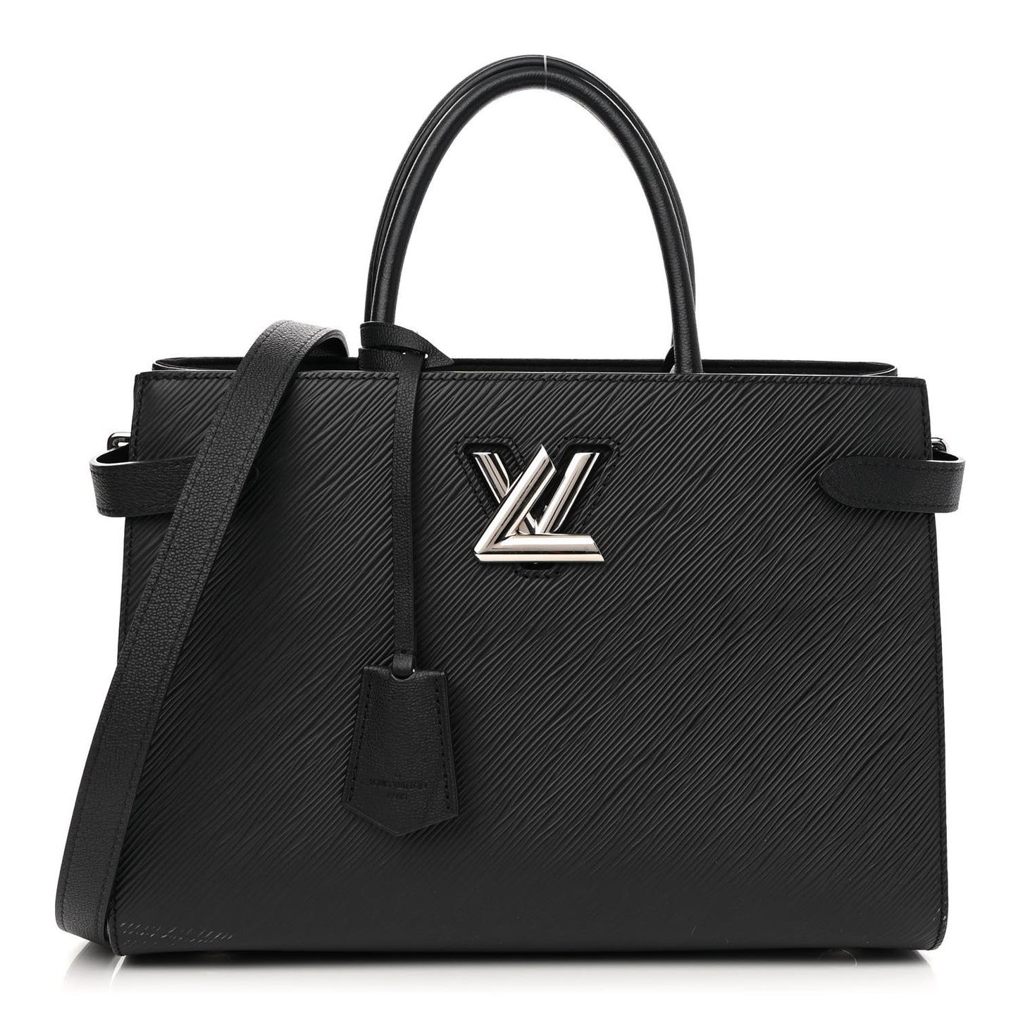 Epi Twist Tote Black