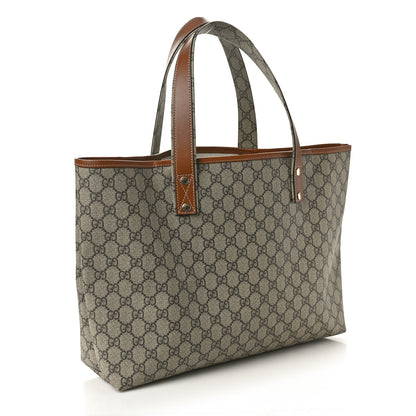 Gucci GG Plus Monogram Medium Signature Web Loop Tote Light Brown 2 of 11