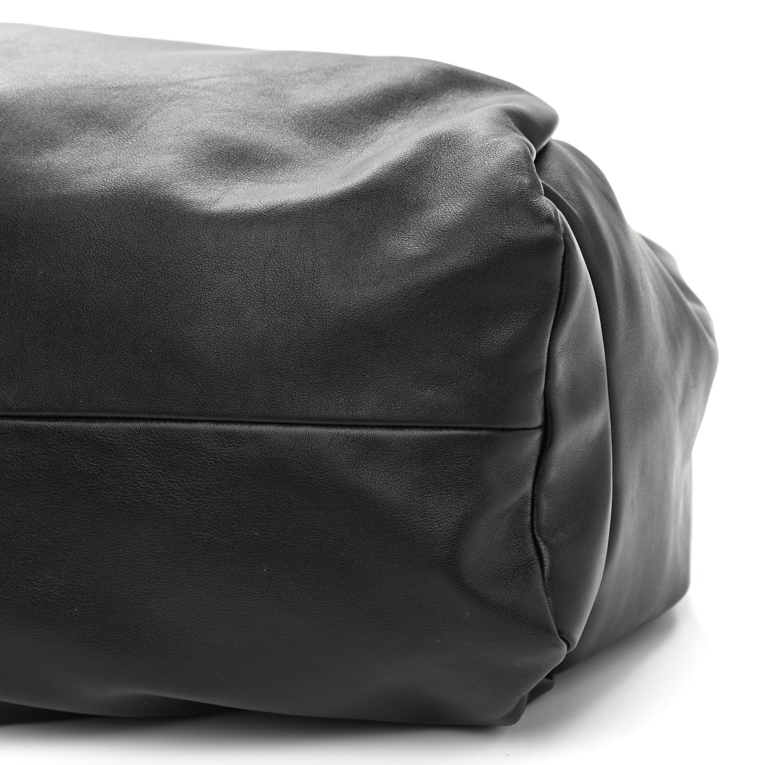 Bottega Veneta Smooth Butter Calfskin Large The Shoulder Pouch Black 11 of 11