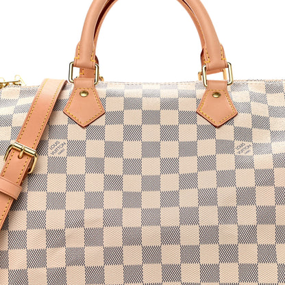 Louis Vuitton Damier Azur Speedy Bandouliere 30 7 of 11