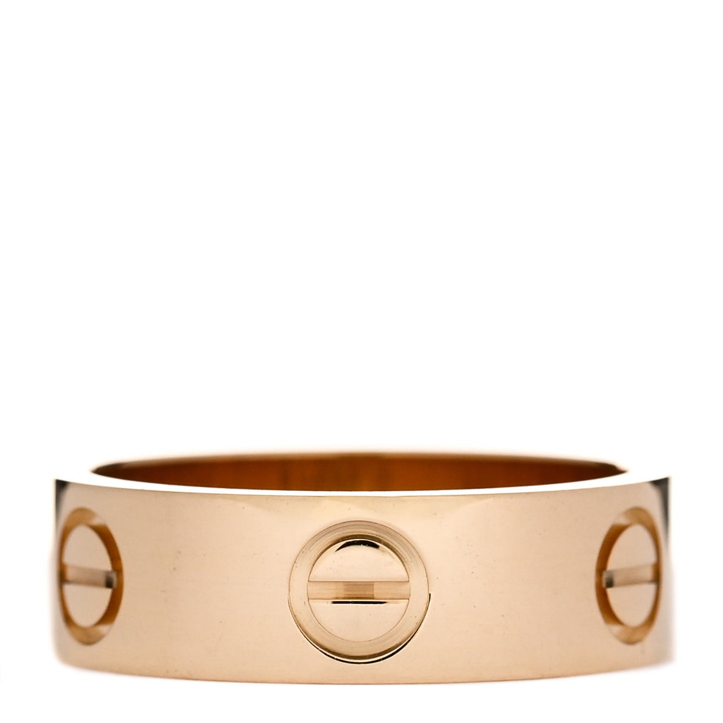 18K Yellow Gold 5.5mm LOVE Ring 50 5.25