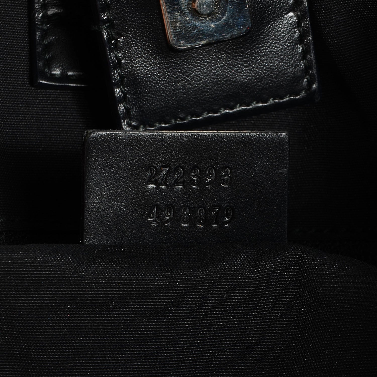 Gucci Monogram Medium Abbey Convertible Tote Dark Green 7 of 8