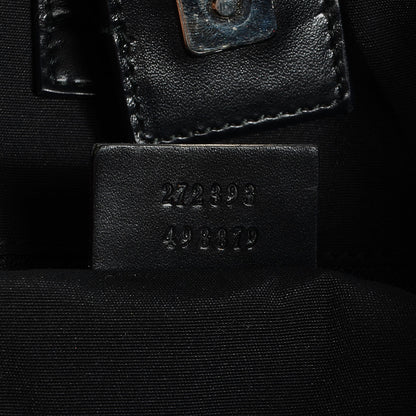 Gucci Monogram Medium Abbey Convertible Tote Dark Green 7 of 8