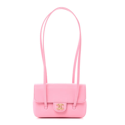Chanel Shiny Caviar Mini Preppy Coco Shoulder Bag Pink 1 of 11