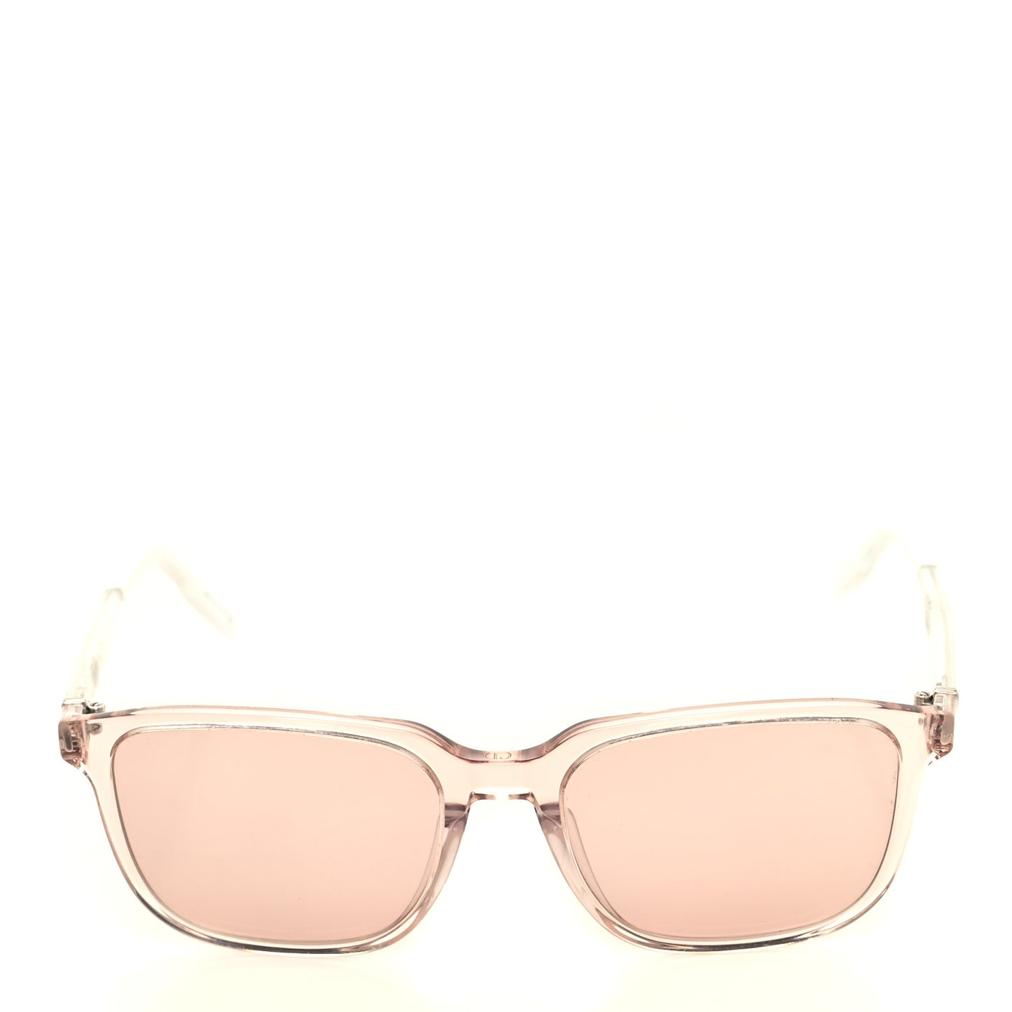 Acetate DiorTag Rectangular Sunglasses Pink