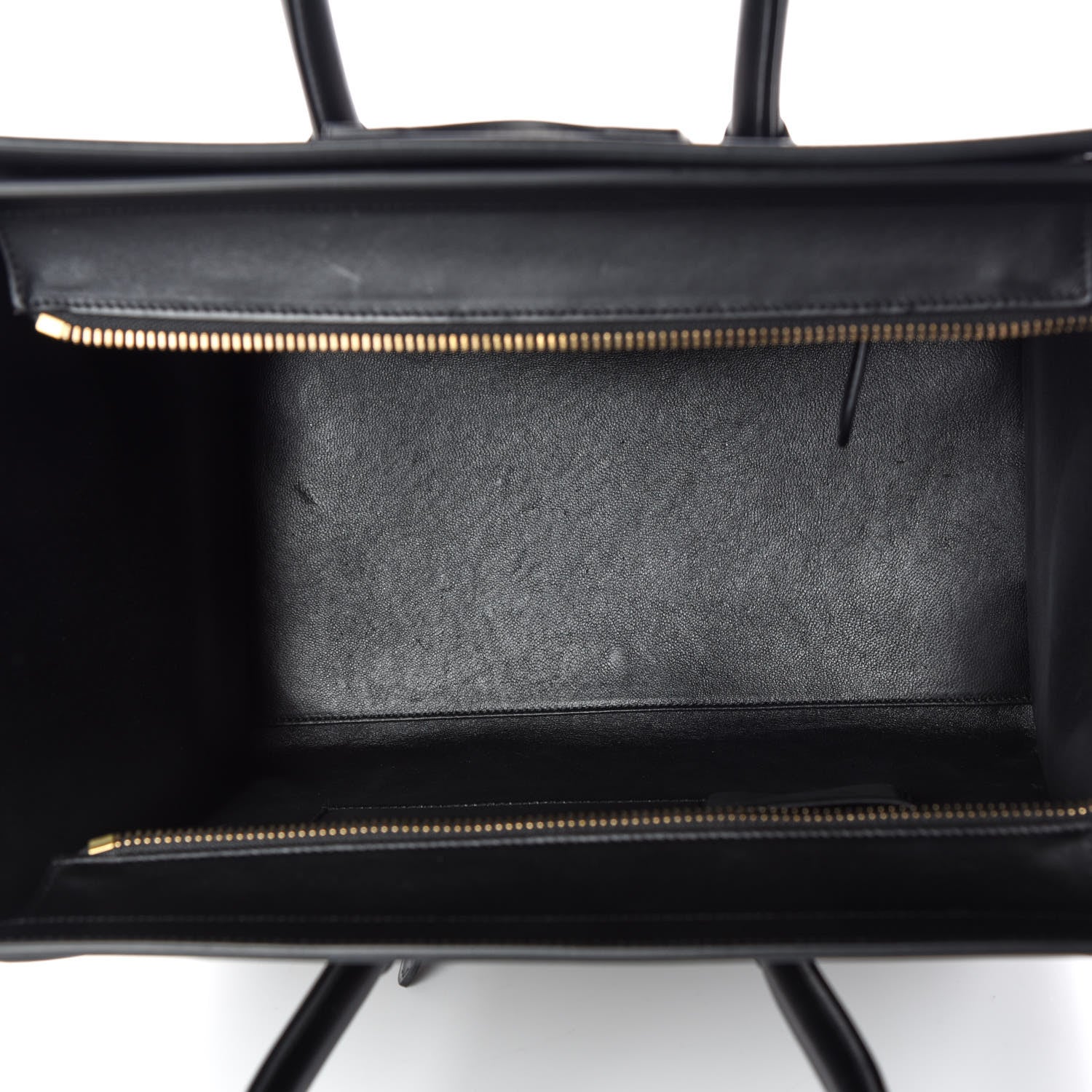 Celine Bullhide Calfskin Suede Mini Tri-Color Luggage Dark Ruby 7 of 8