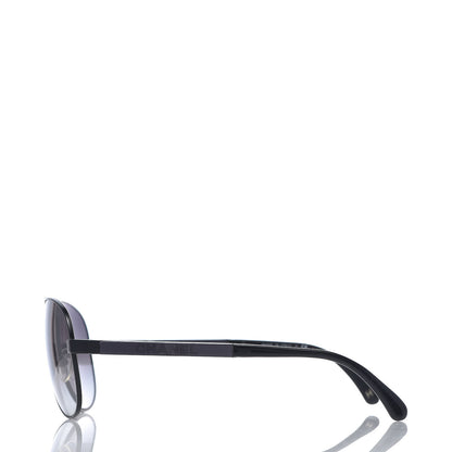 Chanel Aviator Sunglasses 4179 Black 3 of 10