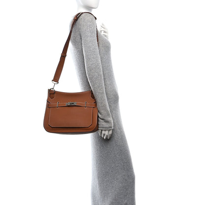 Hermes Taurillon Clemence Jypsiere 31 Gold 2 of 12