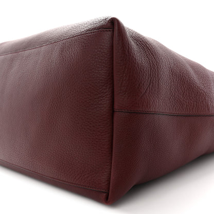 Gucci Grained Calfskin Duffle Bag Burgundy 19 of 27