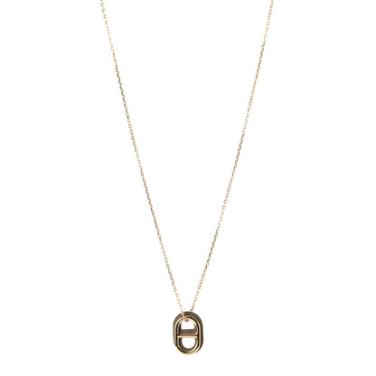 Hermes Swift O'Maillon Pendant Necklace Etoupe 1 of 8
