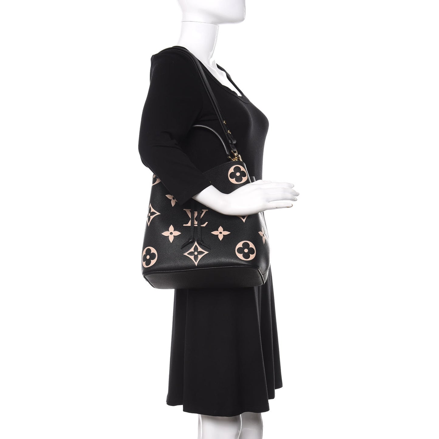 Empreinte Monogram Giant Neonoe MM Black Beige