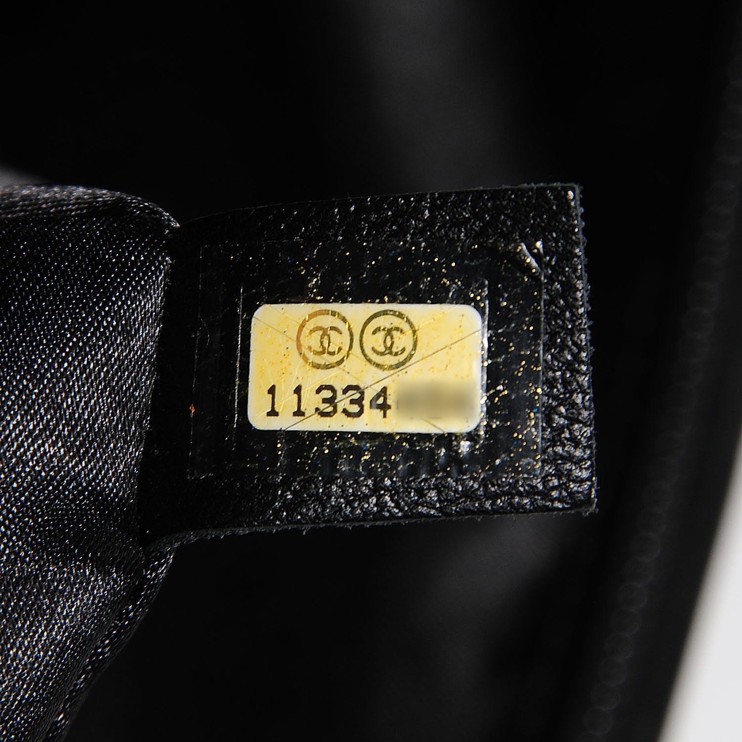 Chanel Lambskin Woven Medium Ultimate Soft Sombrero Bag Black 7 of 7