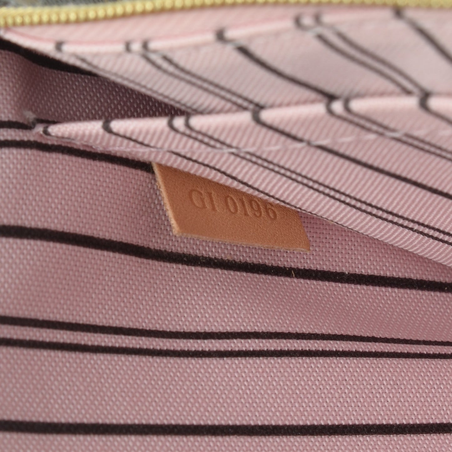 Monogram Neverfull MM GM Pochette Rose Ballerine