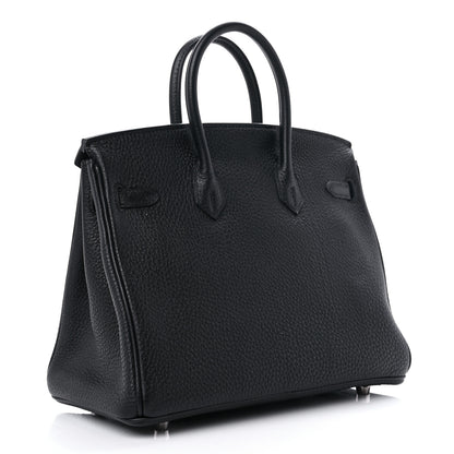 Hermes Togo Birkin 25 Black 3 of 16