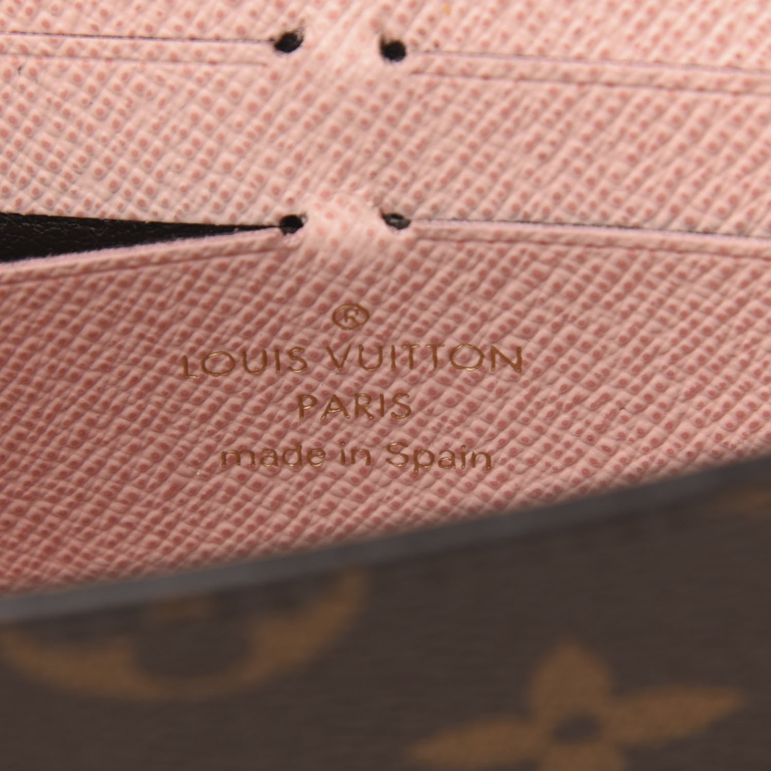Louis Vuitton Monogram Jeanne Wallet Rose Ballerine 6 of 7