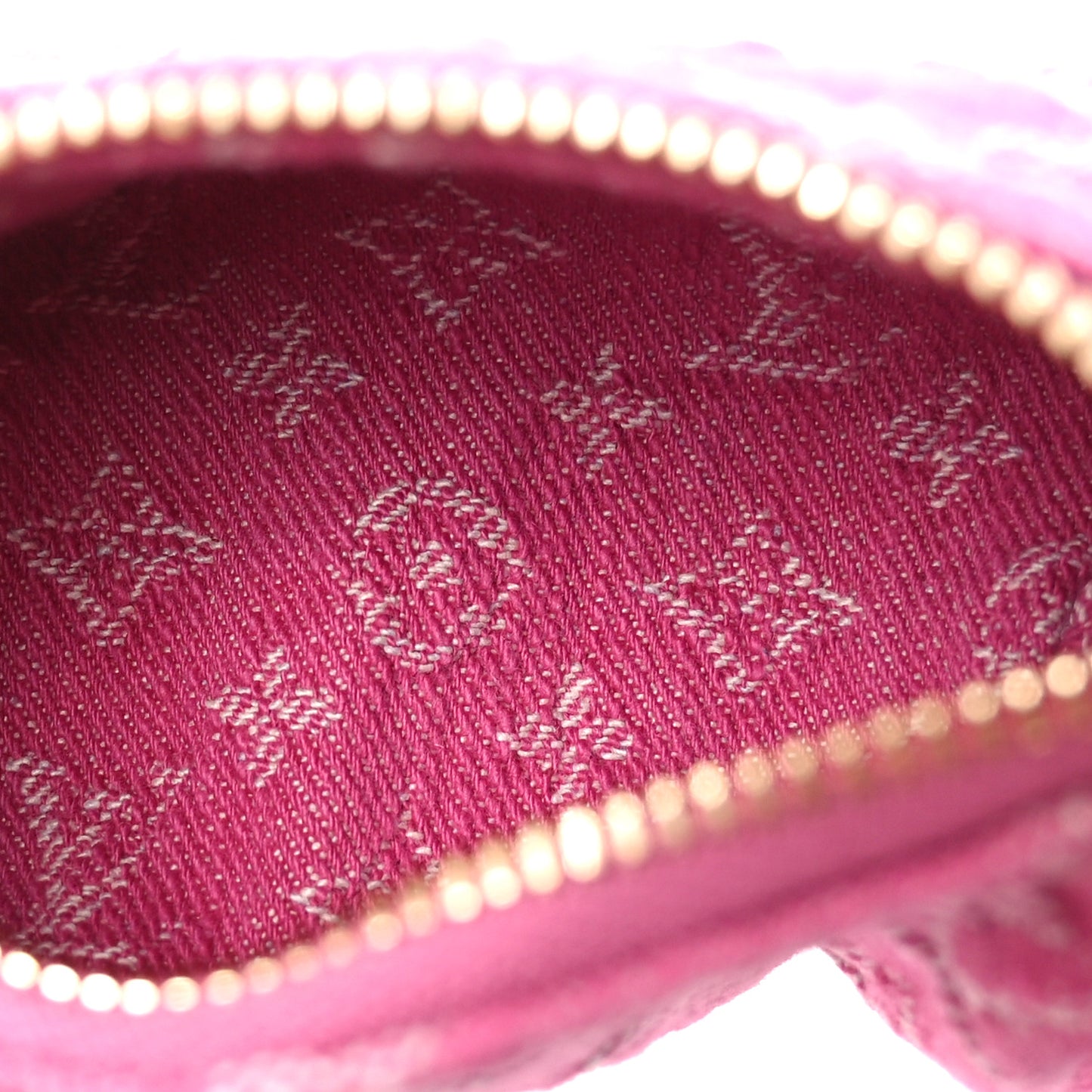Denim Trousse Speedy Fuchsia
