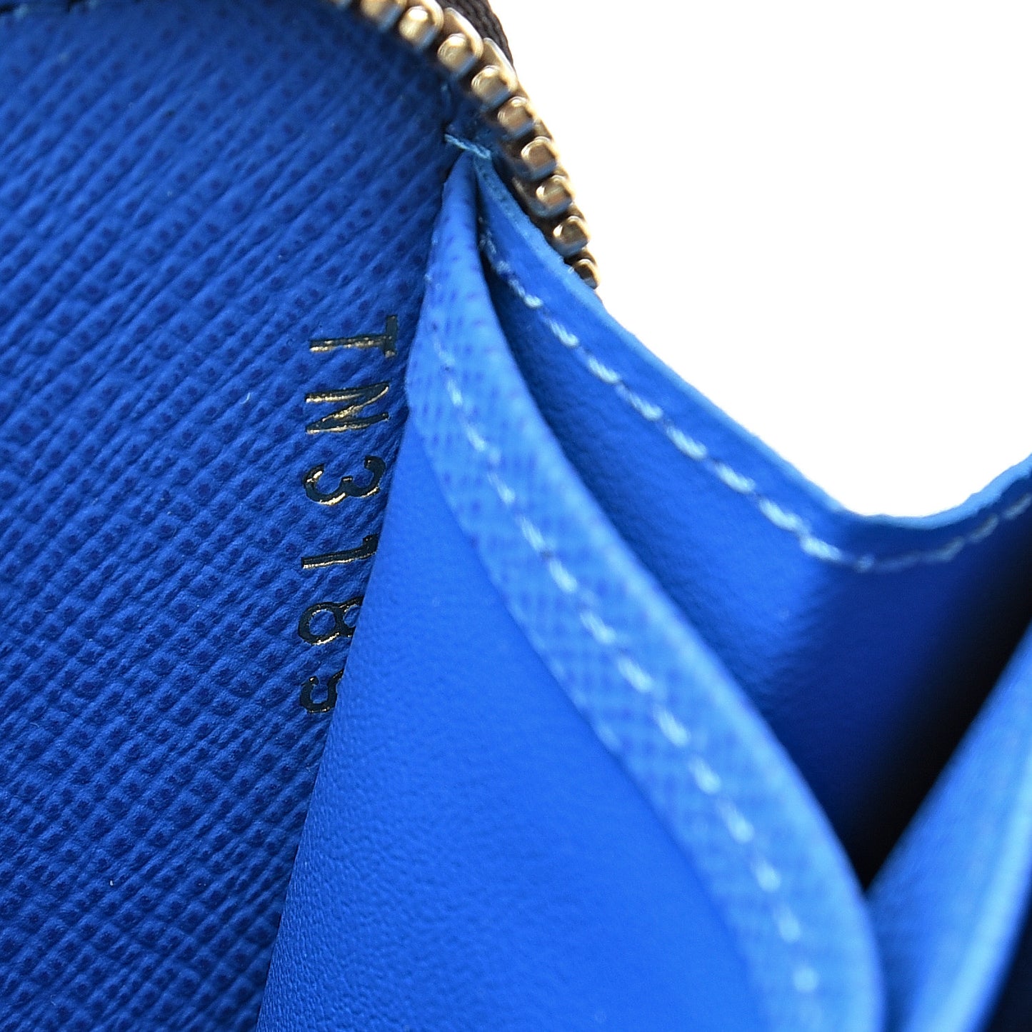 Damier Ebene 2019 Christmas Animation Zippy Coin Purse Blue