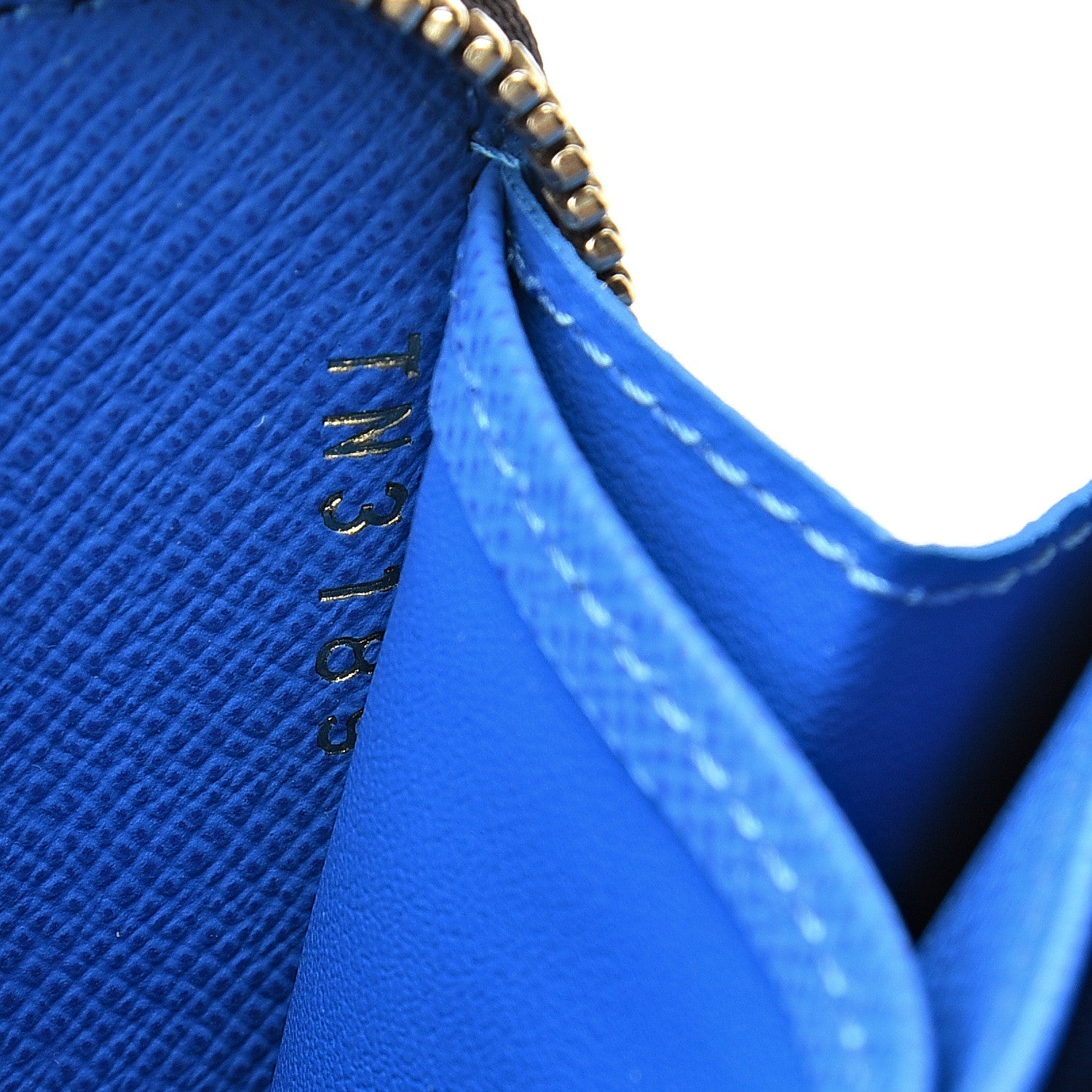 Louis Vuitton Damier Ebene 2019 Christmas Animation Zippy Coin Purse Blue 6 of 7