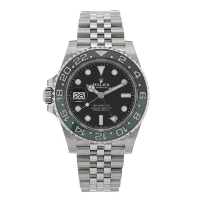 Rolex Stainless Steel 40mm Oyster Perpetual Date GMT Master Ⅱ Sprite Watch 126720VTNR 1 of 5