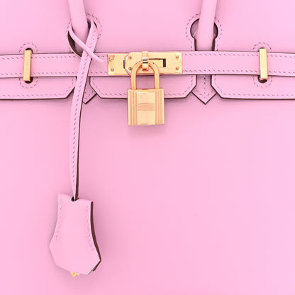 Hermes Swift Birkin 25 Mauve Sylvestre 9 of 14