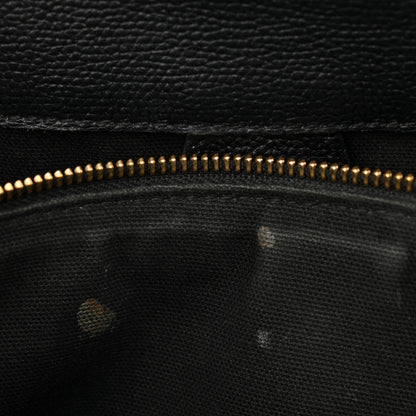 Burberry Derby Calfskin House Check Large Banner Tote Black 12 of 12