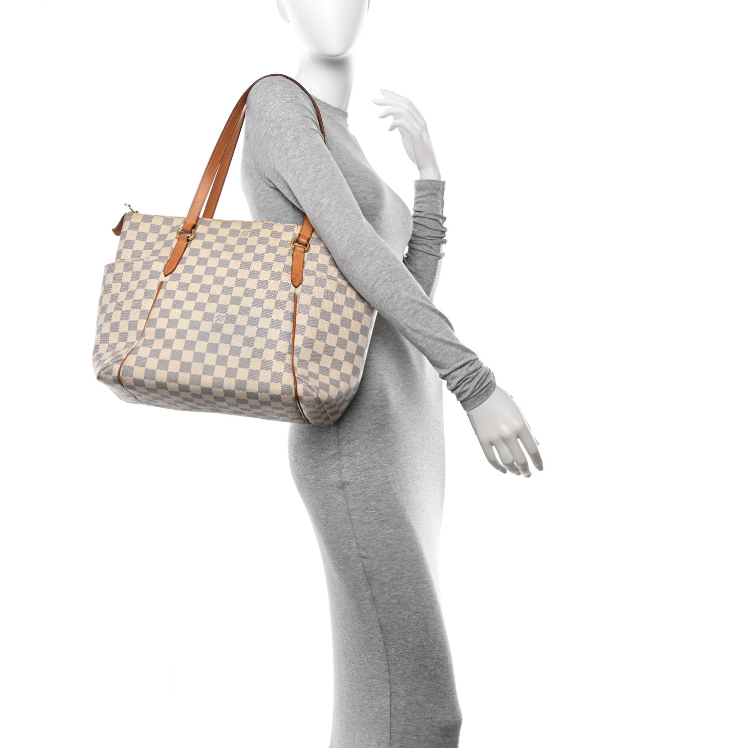Louis Vuitton Damier Azur Totally MM 2 of 19