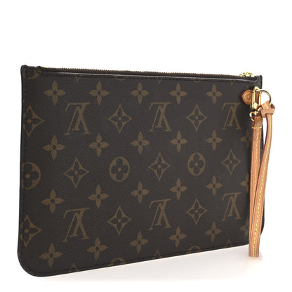 Louis Vuitton Monogram Neverfull MM GM Pochette 3 of 7
