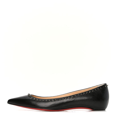 Christian Louboutin Nappa Anjalina Flats 38.5 Black 1 of 6