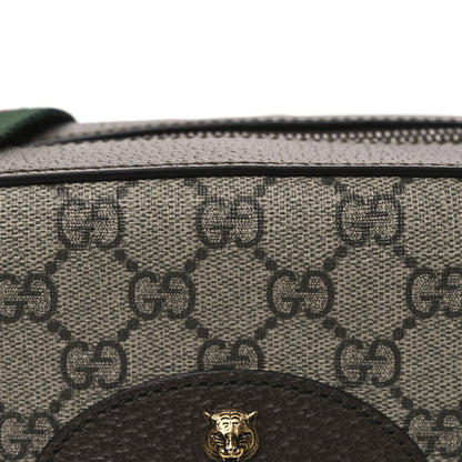 Gucci GG Supreme Monogram Web Neo Vintage Shoulder Bag Beige New Acero Crop 8 of 10