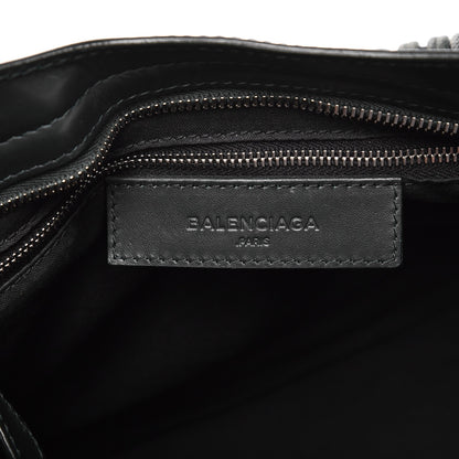 Balenciaga Smooth Calfskin Metallic Patent Giant 12 Silver Hardware City Vert Poker Fonce 7 of 13