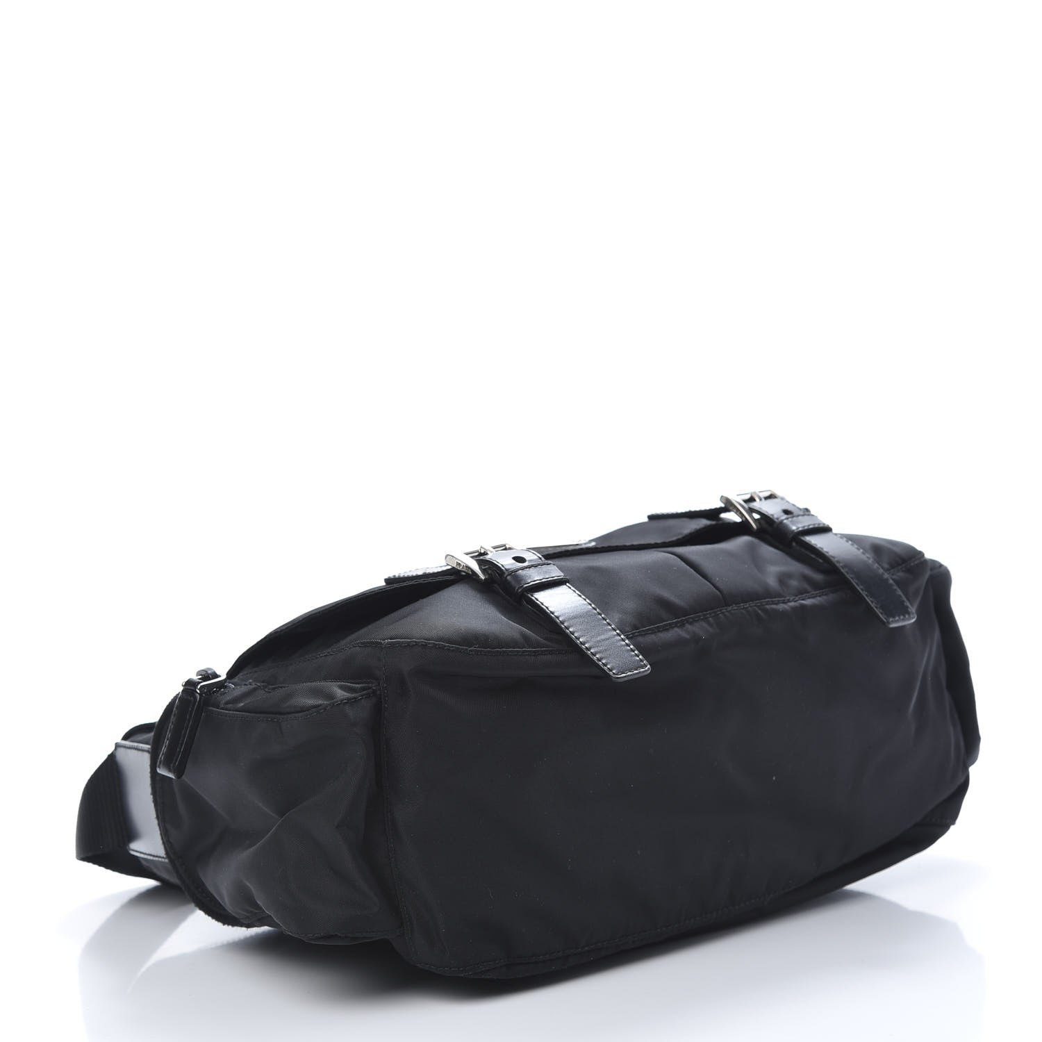 Prada Tessuto Nylon Vela Messenger Bag Black 4 of 10