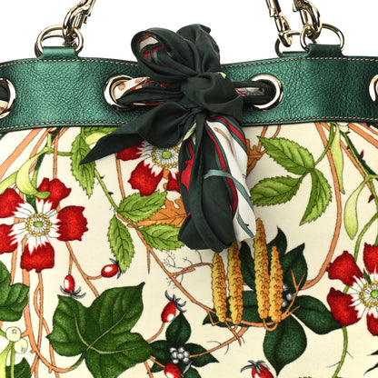 Gucci Floral Print Large Positano Tote 8 of 12