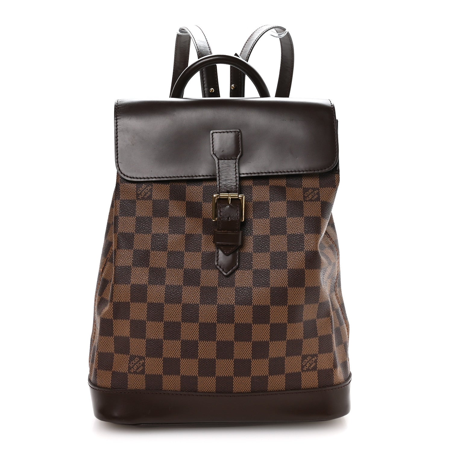 Louis Vuitton Damier Ebene Soho Backpack 1 of 8