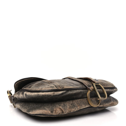 Christian Dior Calfskin Double Saddle Bag Brown 4 of 14