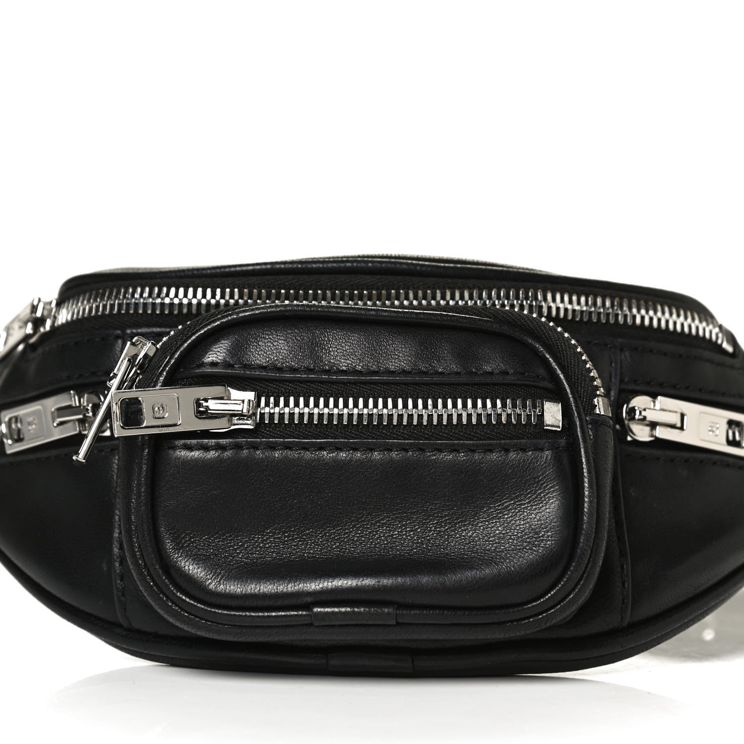 Alexander Wang Lambskin Mini Attica Belt Bag Black 8 of 12